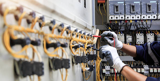 Professional Electrician technician working in Three Way, TN